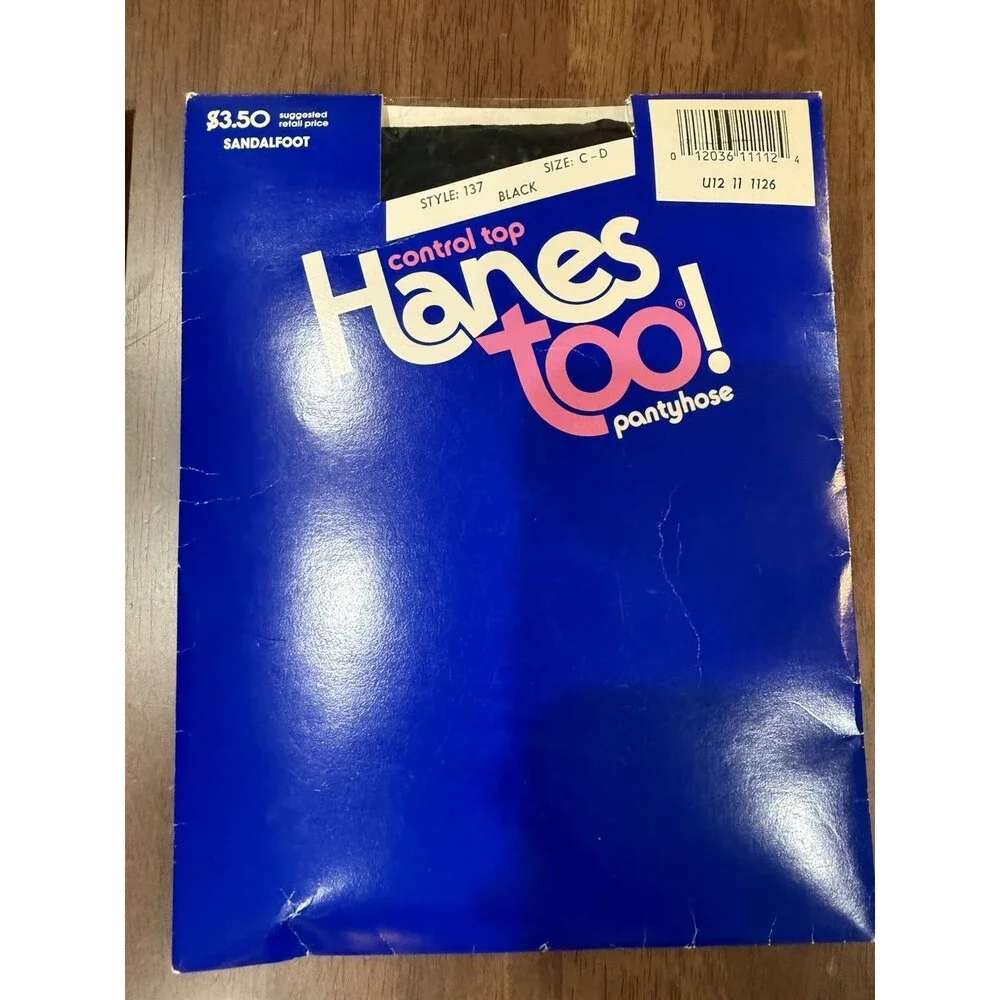 Vintage Hanes Too Pantyhose & Silk Reflections Thigh Highs Bundle AB/CD 89-88-90